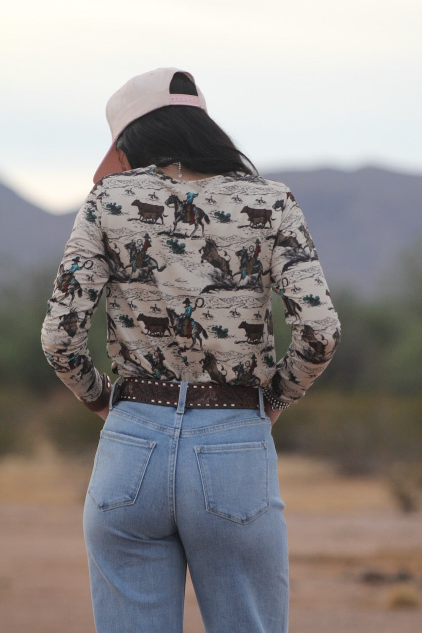 Rodeo Long Sleeve Top
