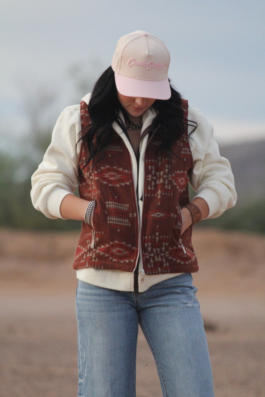 Brown Aztec Vest