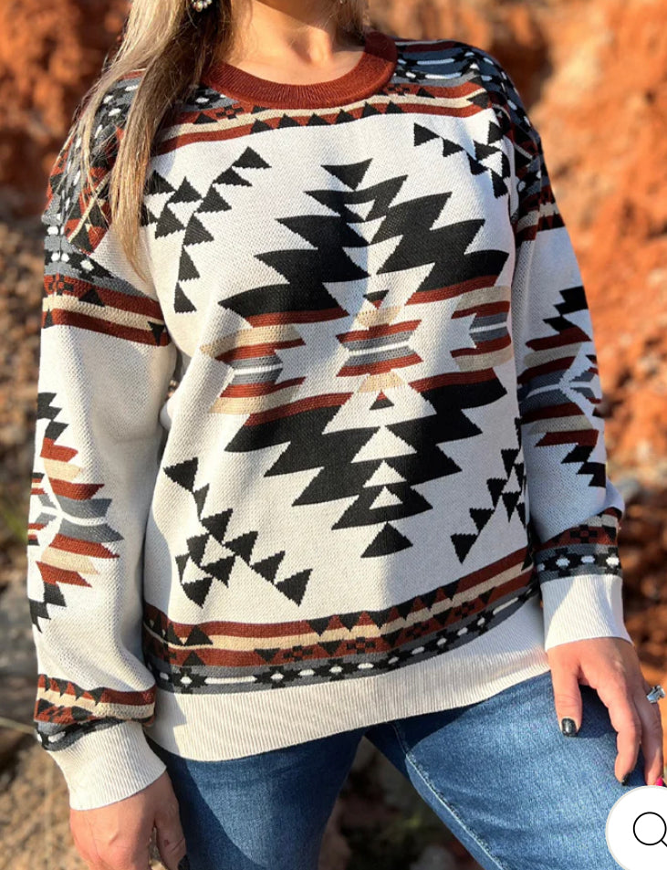 S-Aztec Sweater